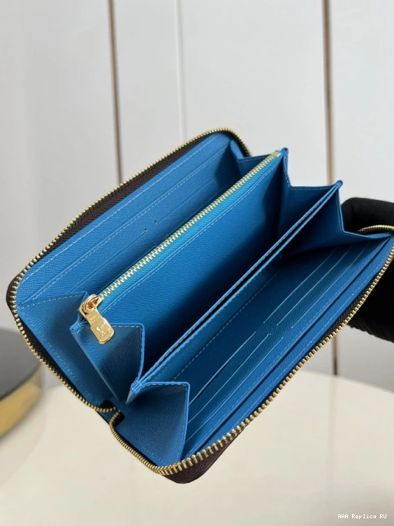 Aaa replica bags WALLET Louis Vuitton ZIPPY 0729